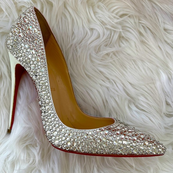 Louboutin pumps so Kate swarovski Custom 1 of 1 - Picture 6 of 16